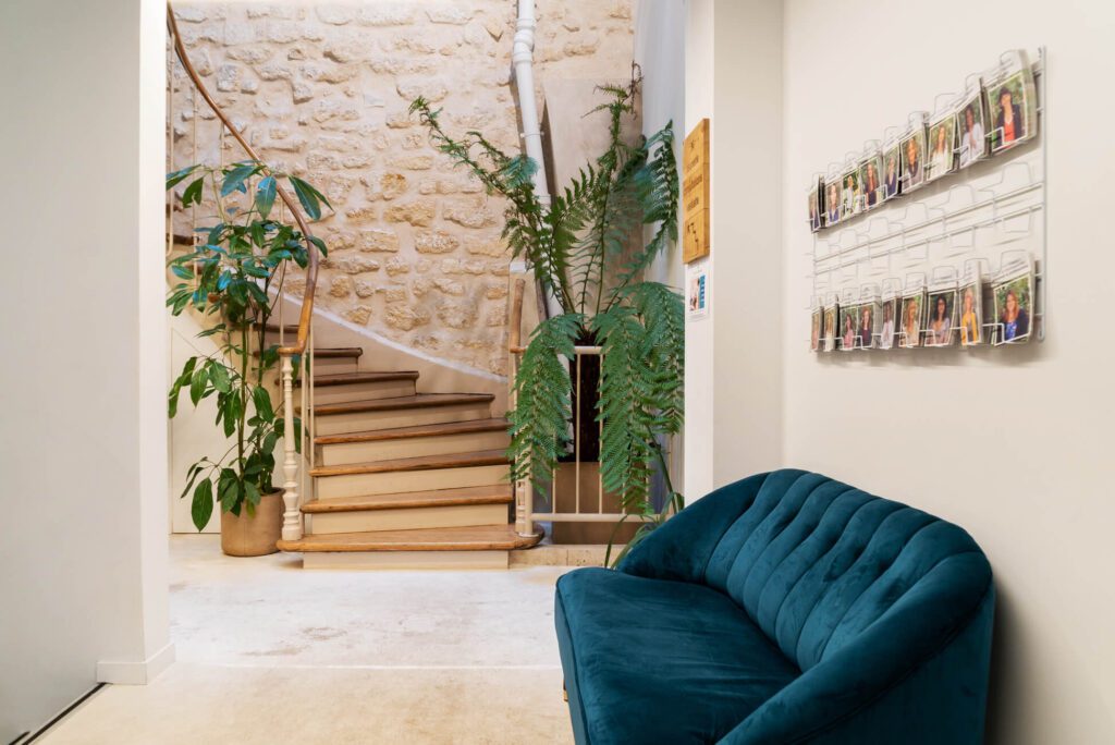 Botanische salon inrichting